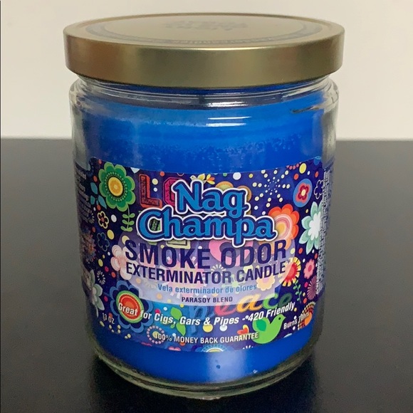 Nag Champa Smoke Odor Candle - Picture 1 of 5